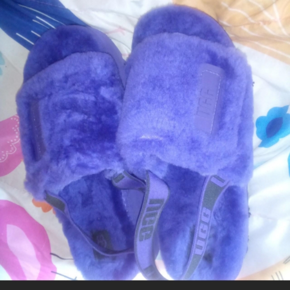 UGG SLIDES PLATFORMS SIZE 6/7 - Picture 2 of 5